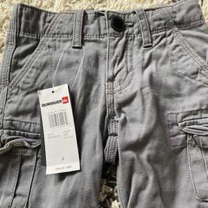 NWT 2T Quicksilver cargo shorts